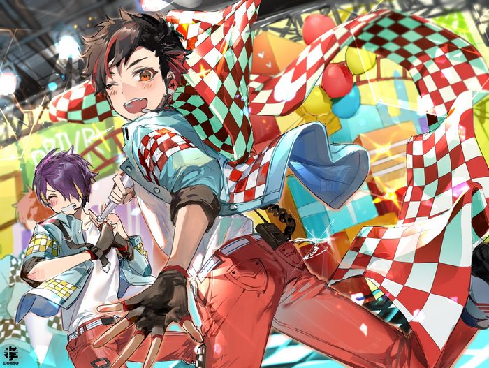 Tetora Nagumo and Shinobu Sengoku from Ensemble Stars!!