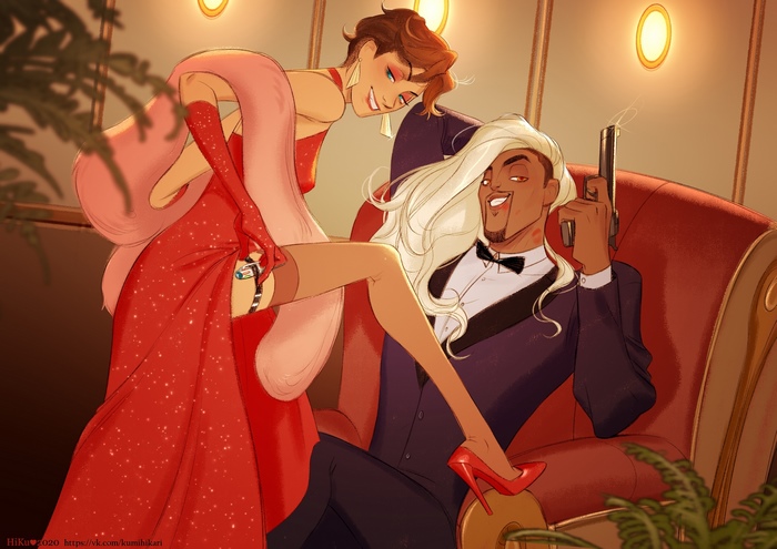 Lance Sterling and Walter Beckett from Spies in Disguise