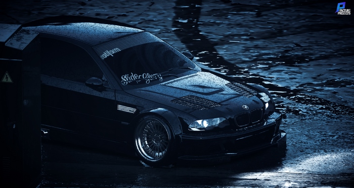 BMW M3 E46 in Need For Speed (2015) 4K
