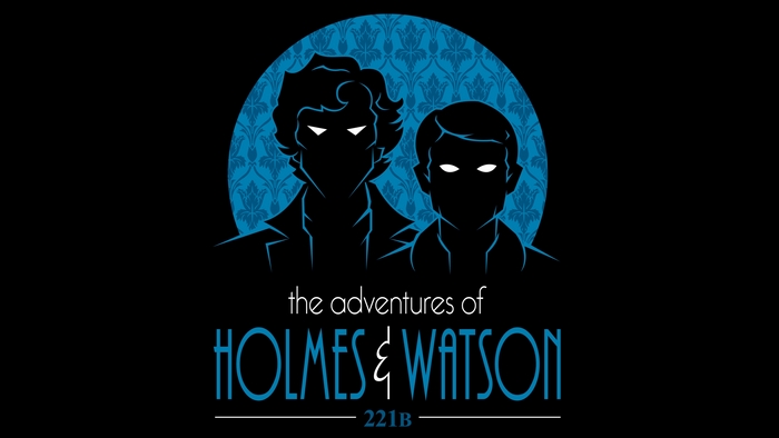 Sherlock Holmes and Dr. Watson from The Adventures of Holmes & Watson