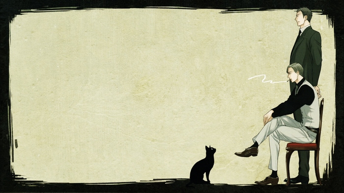 Yashiro and Chikara Doumeki from Twittering Birds Never Fly