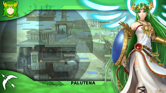 Palutena from Kid Icarus in Super Smash Bros. Ultimate