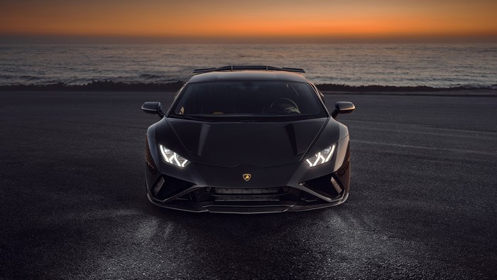 Lamborghini Huracán Evo 4K Front View