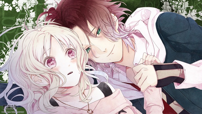 Laito Sakamaki and Yui Komori Intimate Moment