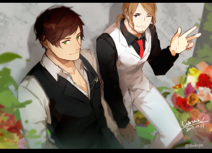 France and Spain from Hetalia: Axis Powers