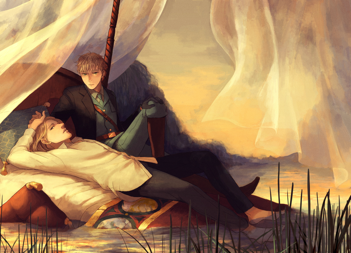 United Kingdom and France from Hetalia: Axis Powers