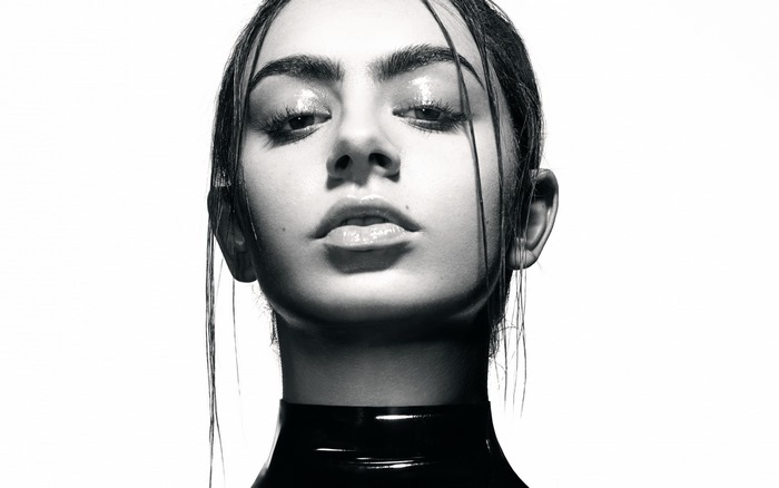 Charli XCX close-up portrait