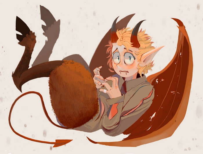 Tweek Tweak as a demon from South Park: Phone Destroyer