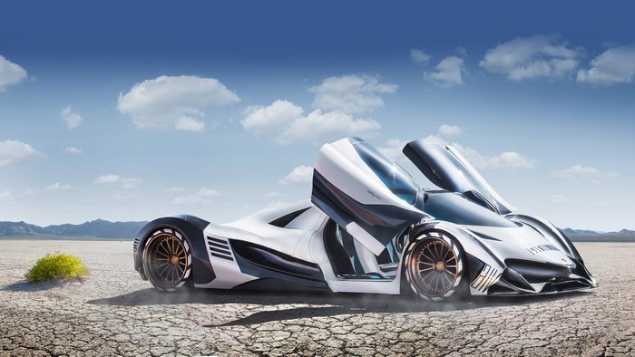 Devel Sixteen Prototype Sport Car Design