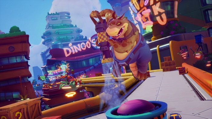 Dingodile from Crash Bandicoot 4: It's About Time 4K