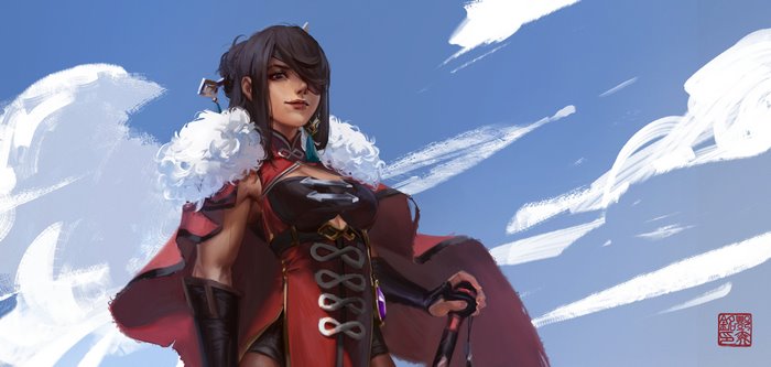 Beidou from Genshin Impact