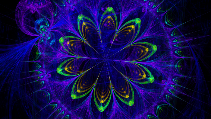 Abstract Fractal Pattern 4K