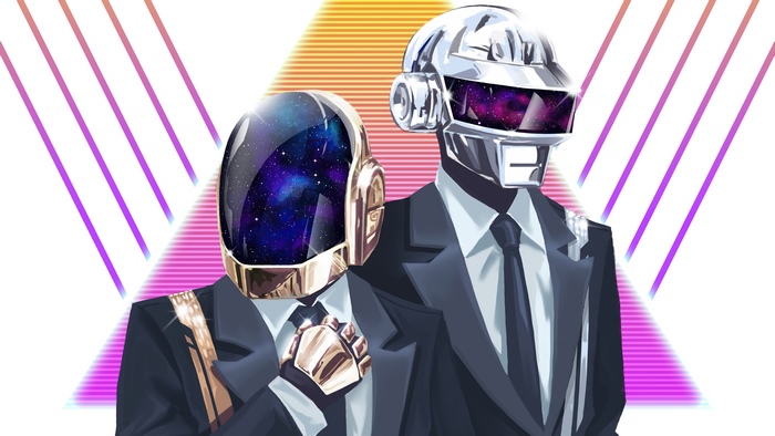 Daft Punk 4K Helmets