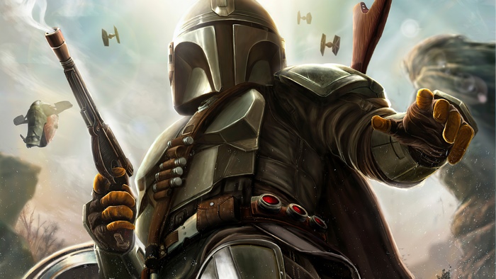 The Mandalorian from Star Wars 4K