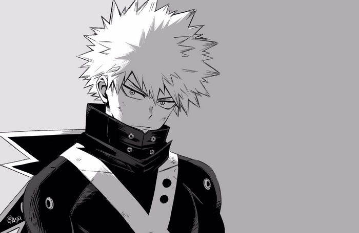 Katsuki Bakugou from My Hero Academia 4K