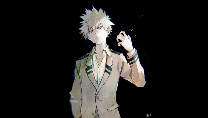 Katsuki Bakugou from My Hero Academia