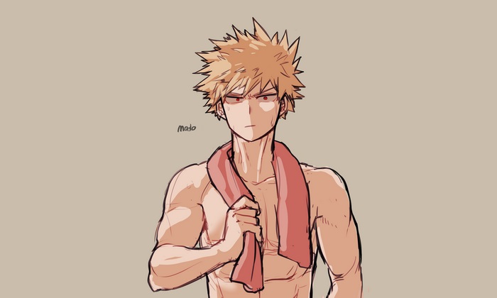 Katsuki Bakugou from My Hero Academia 4K