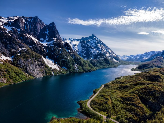 River 4K, Mountain Landscape, Nature