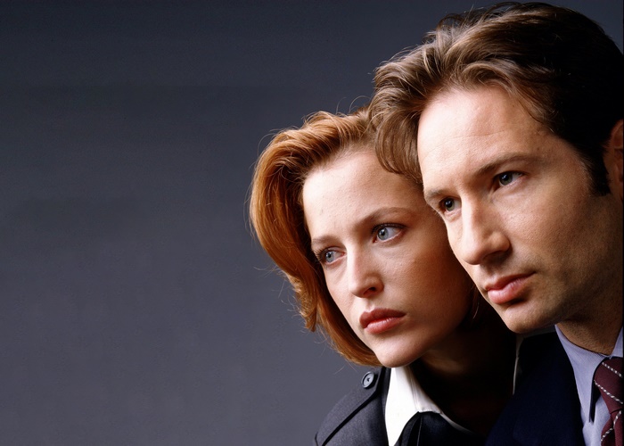 Dana Scully and Fox Mulder from The X-Files