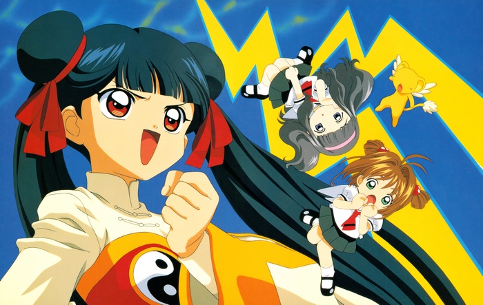 Cardcaptor Sakura Characters in Dynamic Scene 4K