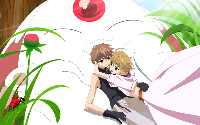 Sakura and Syaoran from Tsubasa: Reservoir Chronicle