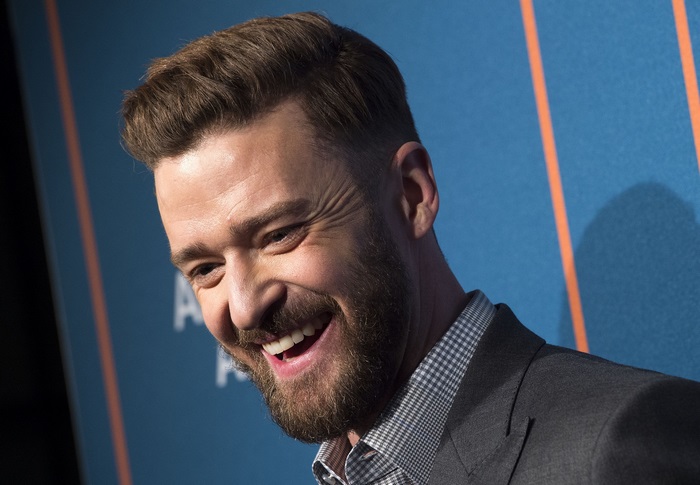 Justin Timberlake smiling