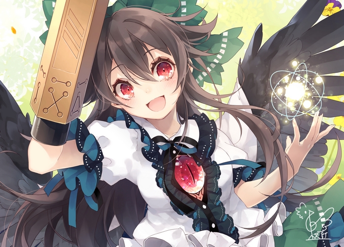 Utsuho Reiuji from Touhou