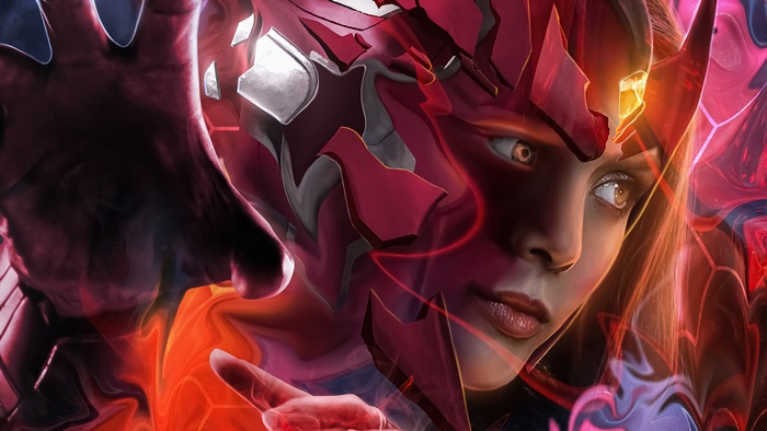 Scarlet Witch from Marvel Comics 4K
