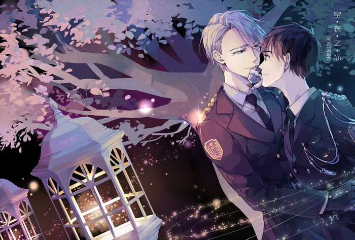 Victor Nikiforov and Yuuri Katsuki Moment