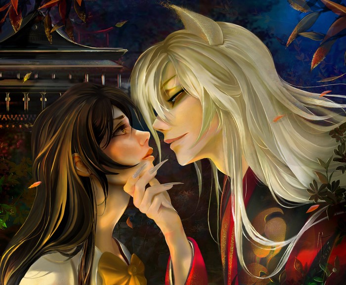 Kamisama Kiss Nanami Momozono and Tomoe Intimate Scene