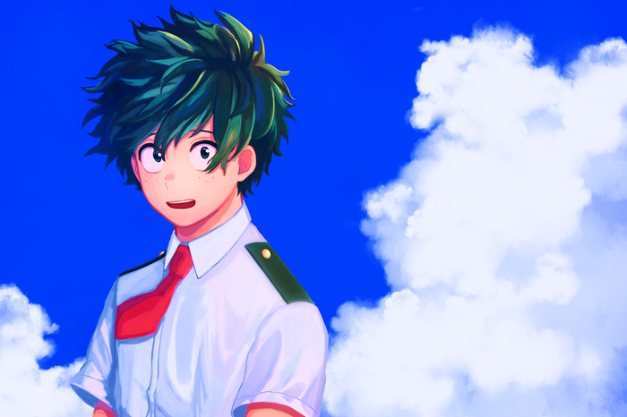 Izuku Midoriya from My Hero Academia