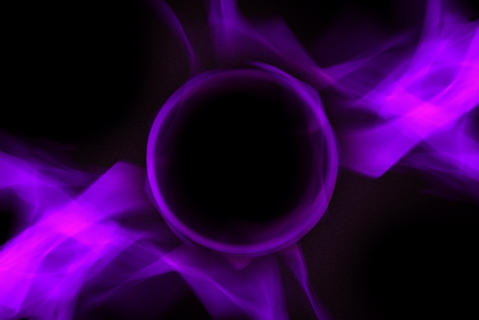 Black hole with purple energy
