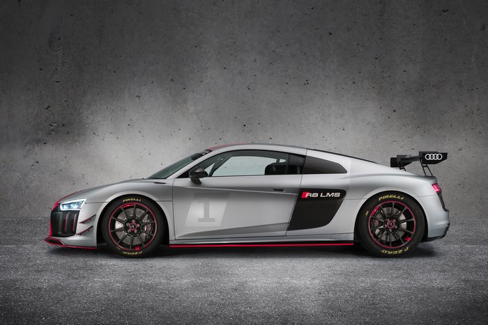 Audi R8 LMS GT4 race car