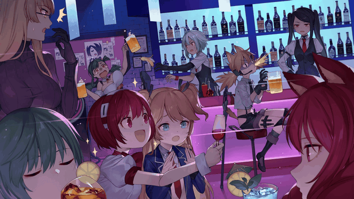VA-11 Hall-A: Cyberpunk Bartender Action Crossover