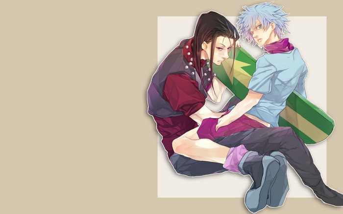Illumi and Killua from Hunter X Hunter
