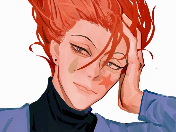 Hisoka from Hunter × Hunter with Vibrant Expression