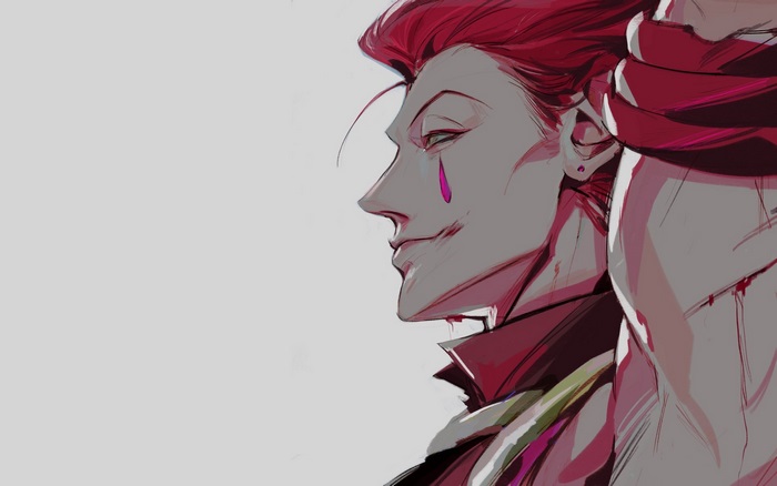 Hisoka from Hunter × Hunter in Profile