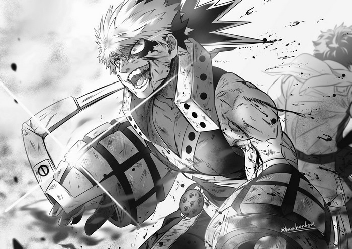 Katsuki Bakugou from My Hero Academia