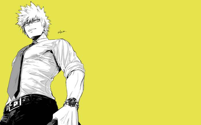 Katsuki Bakugou from My Hero Academia