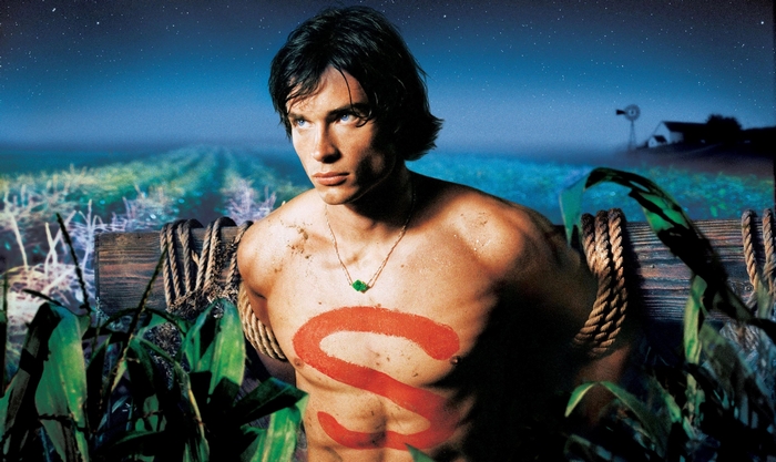 Tom Welling as Superman in Smallville
