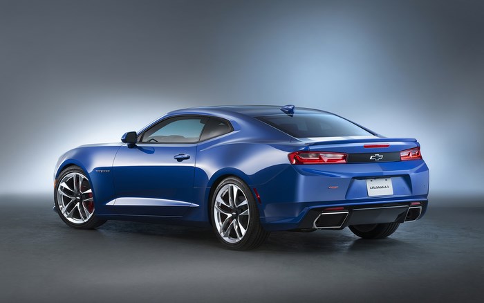 Blue Chevrolet Camaro RS Hyper Concept Coupe
