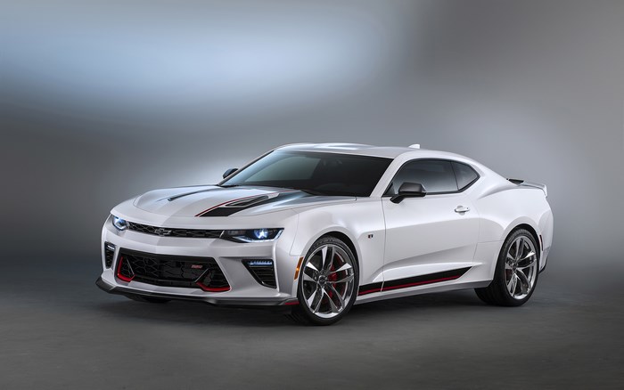 White Chevrolet Camaro Performance Concept Car