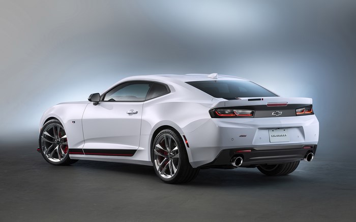 White Chevrolet Camaro Performance Concept Coupe