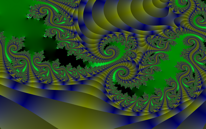 Green Tentacles Fractal Design