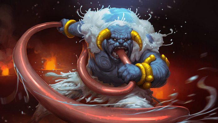 Gods Will Fall creature with tongue