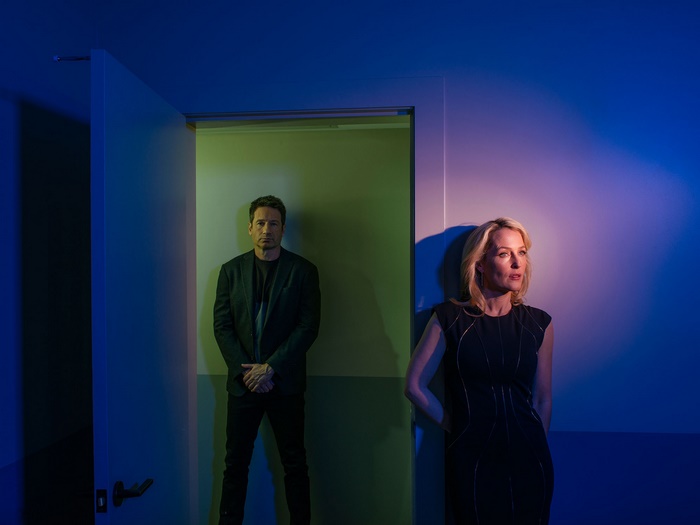 Fox Mulder and Dana Scully from The X-Files
