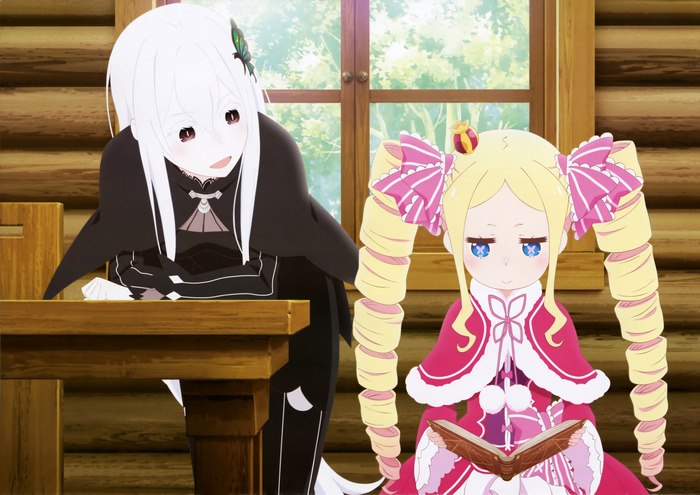 Echidna and Beatrice from Re:ZERO 4K