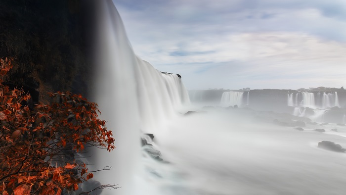 Iguazu Falls Waterfall
