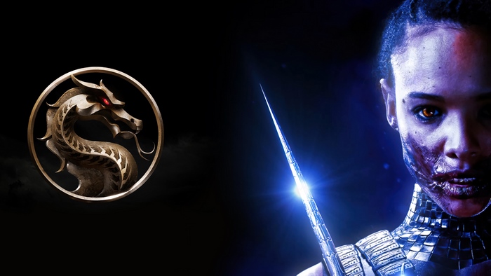 Mortal Kombat (2021) 4K Dragon Logo and Mileena