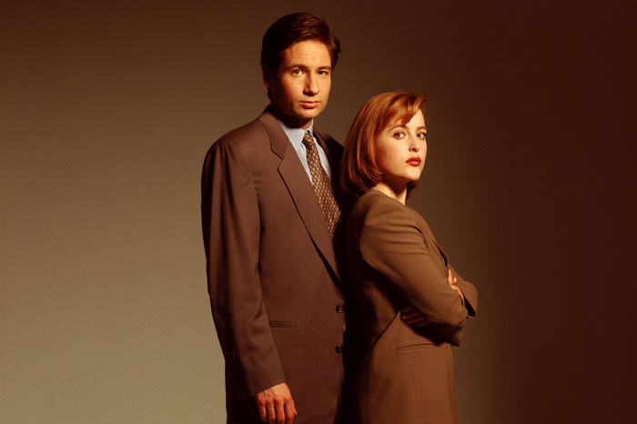 Dana Scully and Fox Mulder from The X-Files